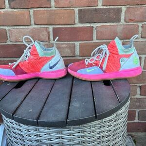 Nike Kids' Pink and Gray Sneakers